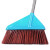 安达通 不锈钢杆细丝软毛扫把 学校用扫帚清洁笤帚  三角扫把单只装
