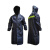 聚远 JUYUAN 雨衣 连体 牛津反光条风衣 深蓝色 均码（170-190）.