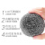 巨成云 钢丝球【50个】30g/个食堂厨房钢丝球 不锈钢清洁球 金属除锈钢丝球