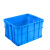 稳斯坦 WST074 加厚塑料周转箱 零件元件物流收纳箱物料工具盒 550-350箱#592*485*360