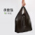 优袋 垃圾袋全新料中号厨房一次性手提胶袋常规方便塑料袋子 黑色32*52普通款【500个】 常规