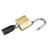 雨素 挂锁 小锁 铜电力表箱锁 防盗锁 门锁柜子锁 锁梁内高60mm