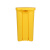 添亦 脚踏式黄色加厚垃圾桶诊所卫生院废物垃圾桶 50L脚踏款