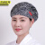 京洲实邦 黄柠檬 可调节厨房帽防油烟餐厅工作防掉发包头护士帽子JZSB-9143