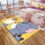 迪士尼（DISNEY）爬爬垫定制尺寸 整张薄地毯儿童地垫卡通小孩地毯床边卧室满铺少 黄底比卡丘 #60*120厘米