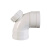 美棠 PVC-U90°弯头 带检查口 下水管弯头 排水管弯头 排水管配件 企业定制 白色 160 10个价格