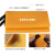橙色硅胶灭火毯家用消防认证玻璃纤维国标防火毯布厨房消防器材 夜光橙色硅胶1米(常用型)欧盟CE认证
