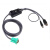 ATEN 宏正 CV190 KVM信号转换器 SPHD转DP接口高清画质 USB供电设计