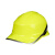 代尔塔安全帽ABS绝缘防砸建筑 102018荧光黄1顶