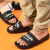 阿迪达斯 （adidas）拖鞋男女鞋夏季休闲鞋一脚蹬透气舒适家居鞋GW8747 42码UK8码