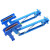 无锡蓝色单极双臂集电器JDD-160 200A/250A JDD-240 500A800A定制 500A无锡蓝色集电器支架