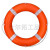 船用CCS认证标准型国标实心塑料救生圈大浮力成人大人儿童2.5 2.5KG救生圈+8MM30米反光绳组合