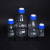 液相流动相瓶螺口储液瓶液相色谱溶剂瓶100 250 500 1000 2000ml蓝盖丝口试剂 棕色500ml 1孔