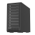 DIOEDF     全铝8盘位USB3.0外置扩容移动硬盘柜硬盘存储箱 全铝兼容雷电III阵列柜-支持多种RAID