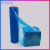 适用于50cm黑色缠绕膜彩色打包膜PE拉伸膜工业保鲜膜包装膜塑料蓝 蓝色50厘米*2公斤
