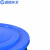 蓝鲸环卫 白色100L 大号加厚塑料水桶带盖圆桶储水桶大白桶蓝桶垃圾塑胶桶LJHW-9125