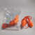 橙央硅胶防噪音睡眠用声隔音耳塞 圣诞树型1270 游泳防水防护耳塞 580#橙色头胶绳(英文独立包装) 均码