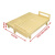 凉板床折叠 两用折叠床加固加厚加固型折叠式沙发床家用双人午 原木裸床无垫铺开115*长180 1.8米-2米