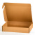 飞机盒快递盒长方形白色扁平包装纸盒服装手幅发货纸箱定制 牛皮普通 其他