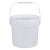 塑料桶化工桶油漆桶密封pp桶带提手打包桶1-50L涂料桶胶桶 1L-透明(带提手)