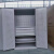 JZEG 重型工具柜带挂板零件储物柜加厚工厂车间铁皮柜内三抽工具柜