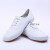 定制小白鞋白力士鞋白网球鞋白球鞋系带工作鞋结实耐用软底单位：双FZB #44