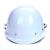 红钢纸电焊帽加厚焊工焊帽子烧焊全脸防焊渣烤脸头戴配安全帽面罩 安全帽(白色)