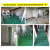 定制室内装修地面保护膜家装瓷砖地砖木地板防护垫地膜一次性 耐磨款50平纯绿11mm+ 100