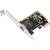 DIEWU PCIe千兆网卡台式机以太网pci-e千兆网卡高速独立网卡1000m内置pci千兆网 【千兆双口】TXA094- PCIEx1-8257