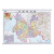 2023年云南省地图挂图 1.1x0.8米 高清覆膜防水 加厚版 政区交通地形家用办公室挂图 带挂杆