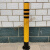 定制活动防撞柱加厚钢管警示柱隔离路桩停车地桩物业小区拦车立桩 75cm全膜(2.0厚直径89)