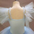 叶余新款儿童芭蕾舞软纱蓬蓬裙女童吊带舞蹈表演服装小天鹅演出公主裙 白色 100