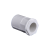 联塑 管接头PVC电工套管配件白色 Φ40