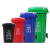 户外分类垃圾桶物业商用大容量小区脚踏垃圾箱环卫塑料桶240120升 50升加厚料