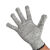 HKFZ5级防切割手套厨房切菜杀鱼防滑工地劳保用品防刮手加厚耐磨透气 HPPE防切割手套灰色2双装 XL