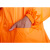 COFLYEE 厂家批发成人户外巡逻施工环卫工作套装橘黄色涤塔夫双层反光雨衣定制 橘黄涤塔夫双层分体套装 L
