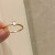 周大福看不腻的戒指氛围担当独特设计师款长方体小钻戒包 一颗长立方体小白钻戒指美码6号