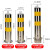 定制不锈钢警示柱停车桩可拆卸移动立柱地锁挡车柱车位锁防撞柱加厚交通隔离桩路障 固定立柱76*75高不锈钢
