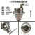 铸铁ZP型空调管道用丝扣自动DN15/20/25卧式放气阀4/6分1寸 不锈钢新型侧式排气阀DN25