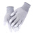 安美尚（AMS）碳纤维涂指手套薄款无尘电子劳保透气手套定做 L码