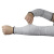 品之德 5级防割护臂护腕肘部玻璃厂专用护具 加大一双40CM