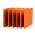 根苗 耐高温橘红色加工定制整张零切绝缘胶木板雕刻隔热木板3 4 5 D-电木板K D-100mm*100mm*2mm(4片装)K