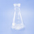 冰禹 三角烧瓶平底锥形瓶 加厚高硼硅玻璃耐高温带刻度 直口1000ml BYS-218