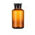 伊莱科（ELECALL) 玻璃棕色广口试剂瓶 1000ml