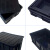 亚岳防静电周转箱电子元件物料盒黑色多规格方型PP塑料箱胶框 615*425*155mm