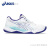 亚瑟士（asics）排球鞋GEL-TACTIC 12轻量稳定缓震室内训练运动鞋 白紫色「女款」 1072A092-101 39.5 250内长