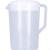 000000ml量杯量桶级塑料透明带刻度厨房烘焙奶茶加厚 5000毫升白盖