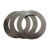 不锈钢304金属石墨缠绕垫片高温高压耐腐蚀法兰垫片金属垫片定做 304 DN500