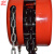 怀鸽 HS-Z02型圆形双链手拉葫芦倒链起重设备吊机具锰钢链条 橙色 2t 4m