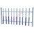 定制隔离栏杆 PVC塑钢围墙护栏变压器围栏电力箱变栅栏小区户外花 0.6米高立柱 一个立柱价格